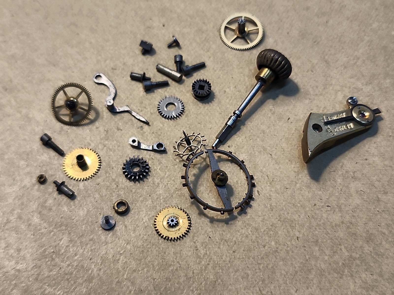 Lot Of Mixed Pocket Watch/Wristwatch Loose Parts