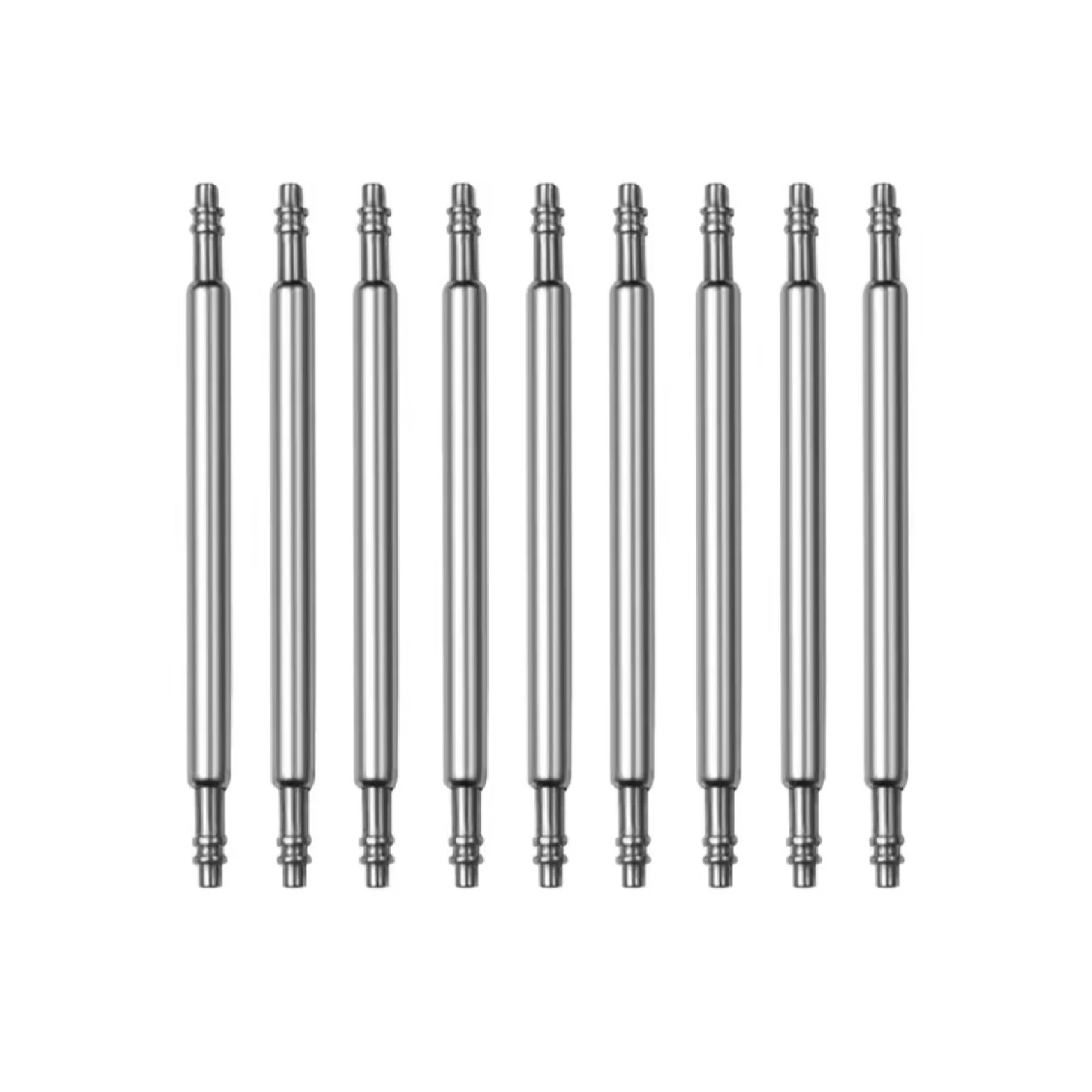 4x Spring Bars Pins Watch Strap Stainless Steel for 16/ 18/ 20/ 22/ 24mm Straps