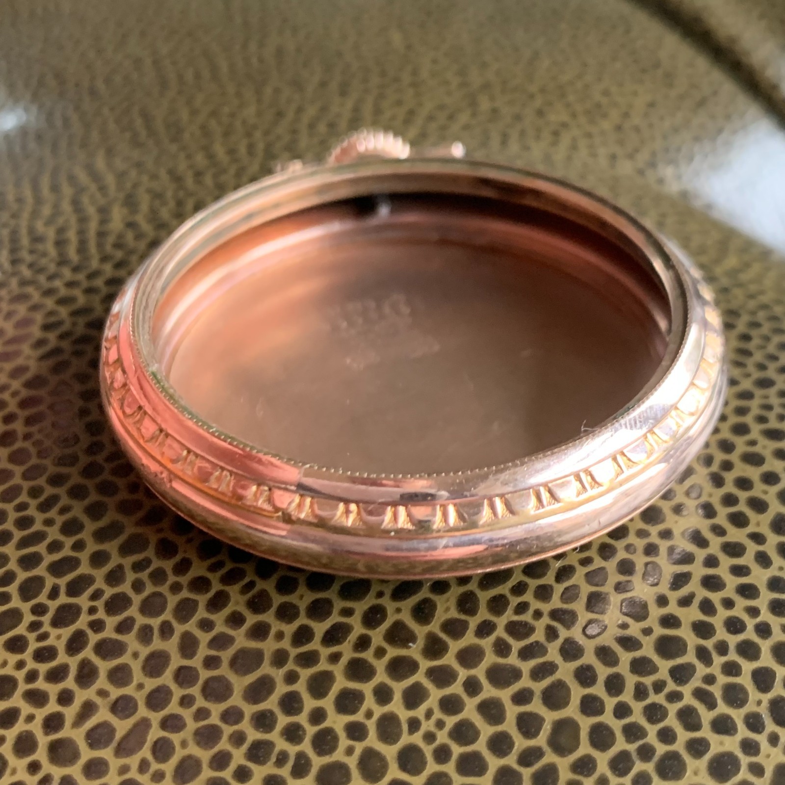 Wadsworth 10K Gold Filled BOC Railroad Case Fits Hamilton Pocket Watch #2