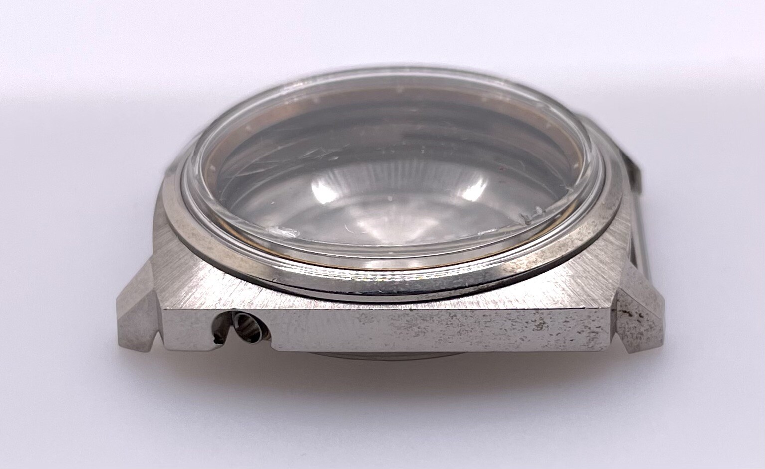 Preowned Genuine Seiko 6106-7099 Stainless Steel Complete Case Part