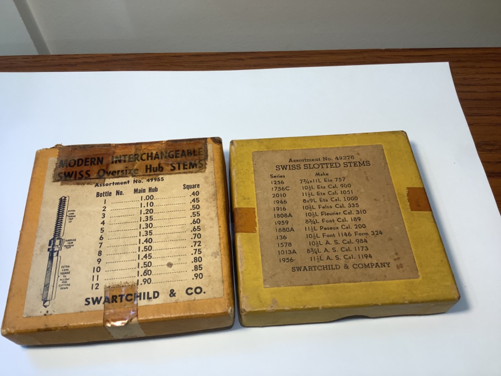 VINTAGE WATCHMAKERS STEM ASSORTMENTS