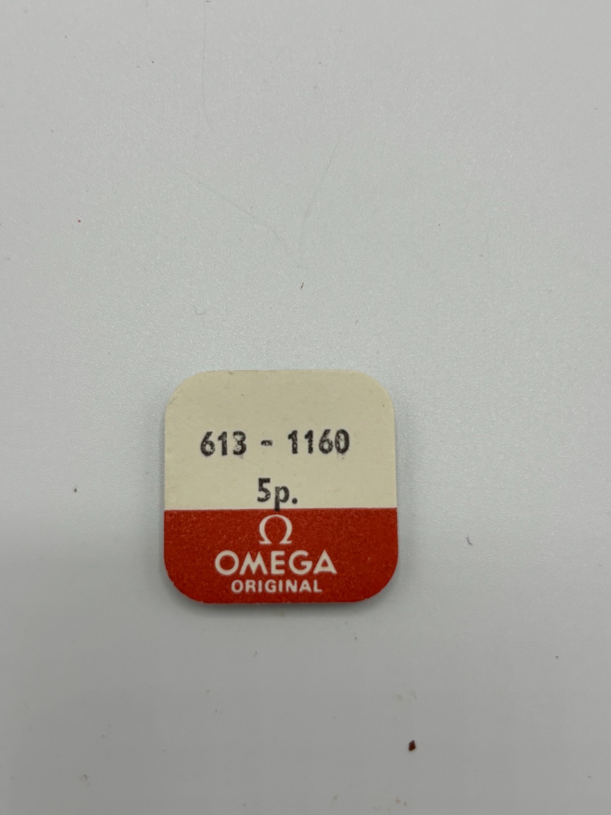 5x NOS Genuine Omega 613-1160 Inner Stem 10.96mm Caliber 613 Watch Parts