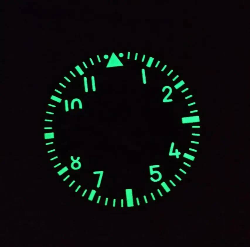39mm blue dial and Watch hand for ETA6497 6498 seagull ST3600