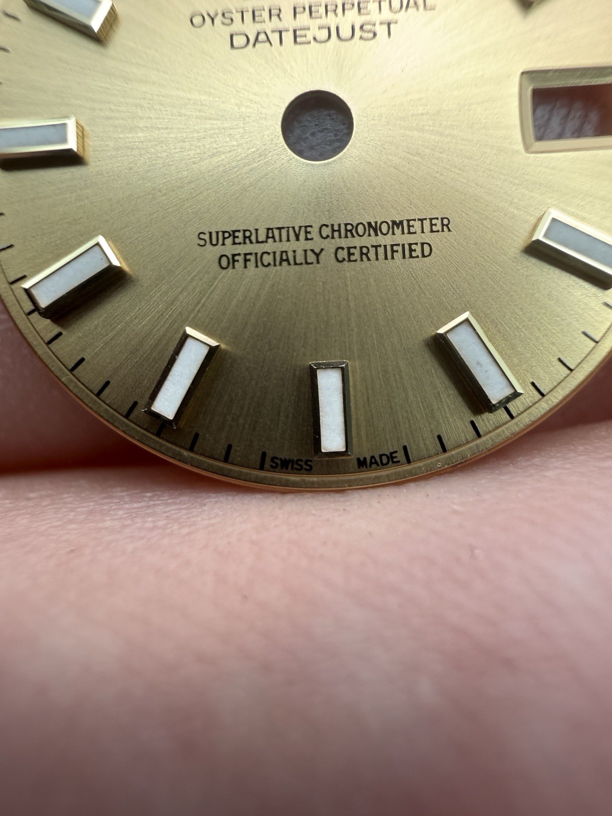 Rolex Ladies 179173 Datejust Champagne Luminescent Dial Will Fit Any 26MM Model