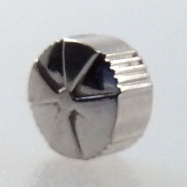 VACHERON CONSTANTIN 18K SOLID WHITE GOLD CROWN 6.0MM VCW1