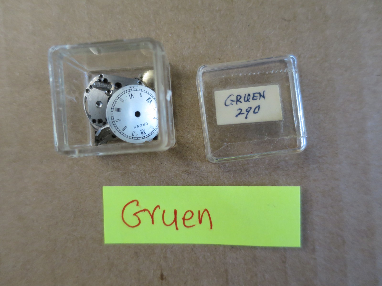 Lot 20 Bulova, Hamilton, Gruen, Rading, Waltham, Halgreen SWISS Movements Parts
