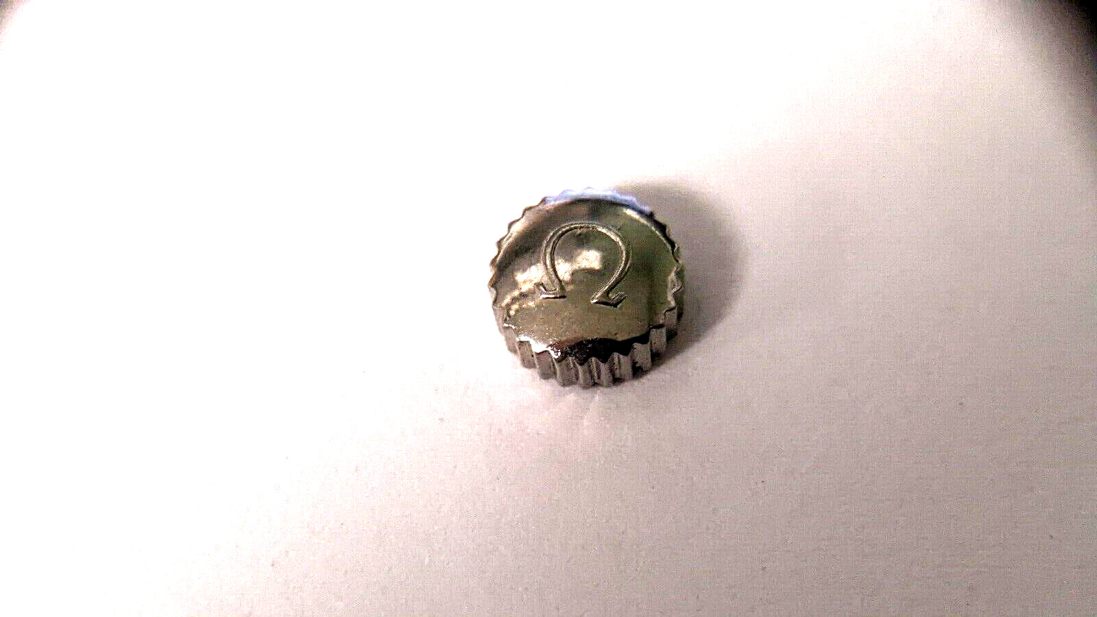 Genuine Omega CROWN S/S 5.9mm-6mm for watch repair stainless steel tap 10 (0.90m