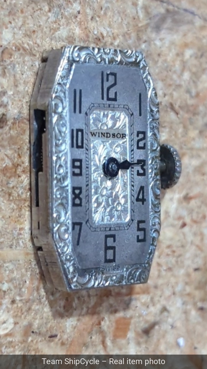 Vintage Seeland Watch Co LDS Mechanical Wristwatch Movement Parts Rep G2U