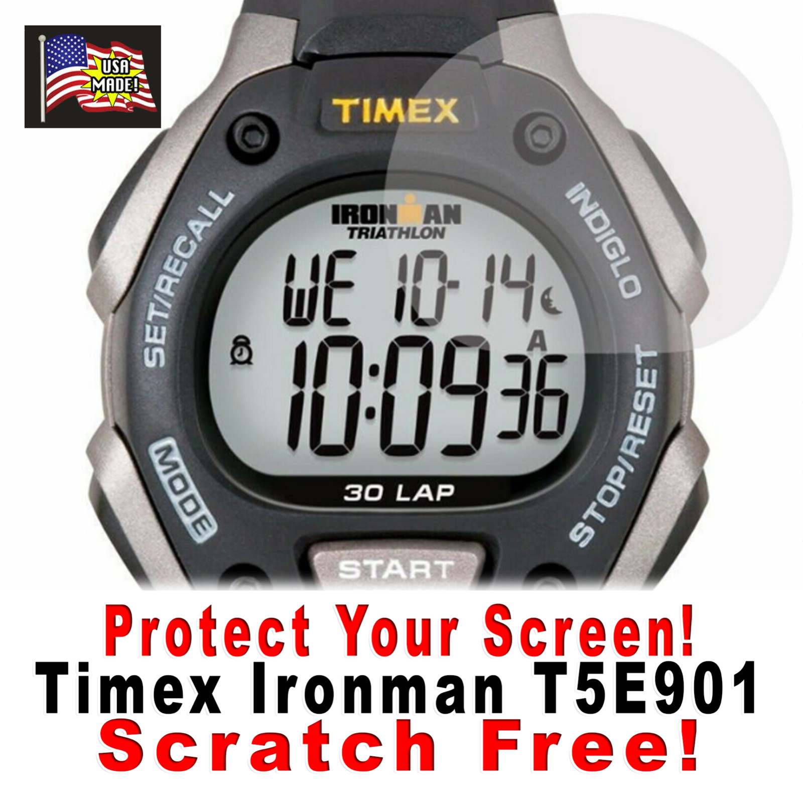 TIMEX Ironman T5E901 HD Crystal Screen protector -set of 2