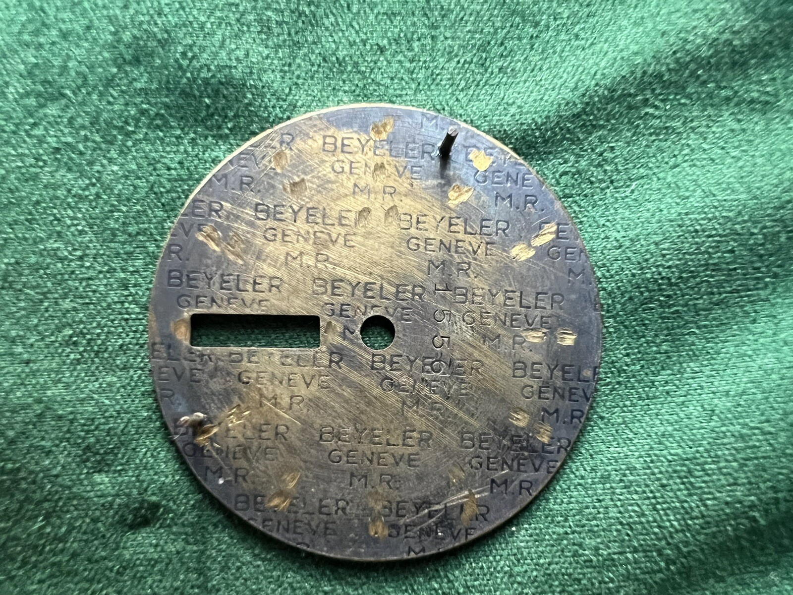 Authentic Omega De Ville Automatic Day Date Vintage Blue Linen Dial – OC#323