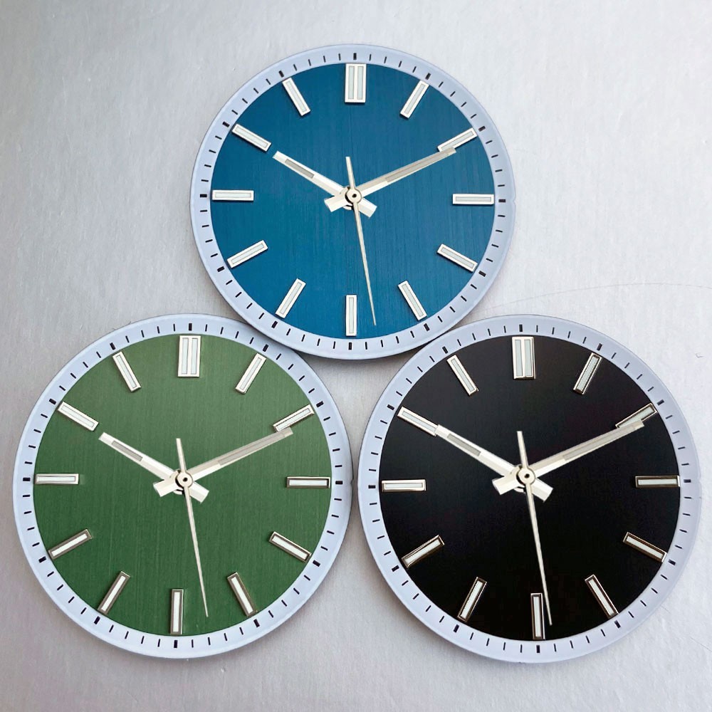 32mm Green/Blue/Black Dial For NH35 PT5000 ETA 2824 Miyota 8215 Auto Watch Part