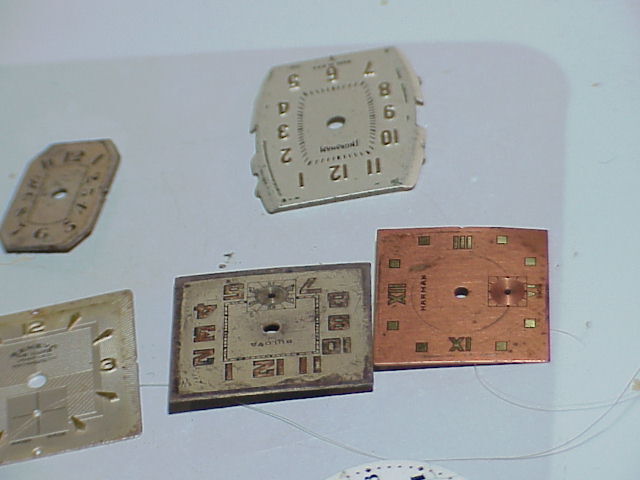 18 Assorted Wrist Watch Dials for Steampunk or Altered Art Projects parts rep K