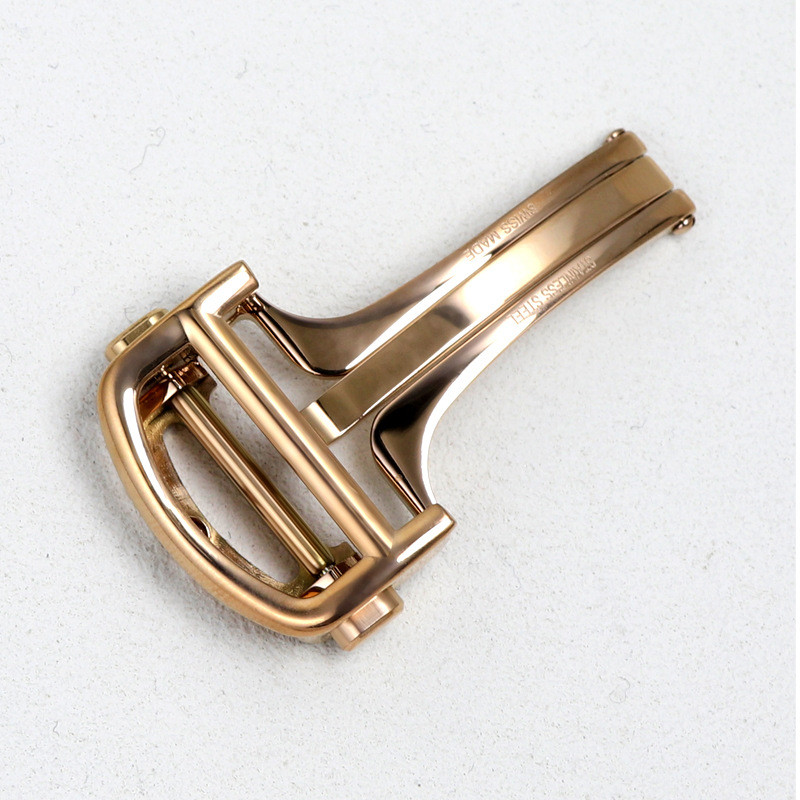 14mm 16mm 18mm Buckle Deployment Clasp Fits Cartier Leather Strap Band