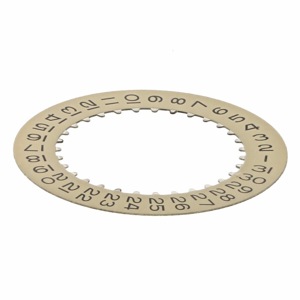 Date Disc For Rolex 3135-3155 Movement Champagne Yellow Watch Part