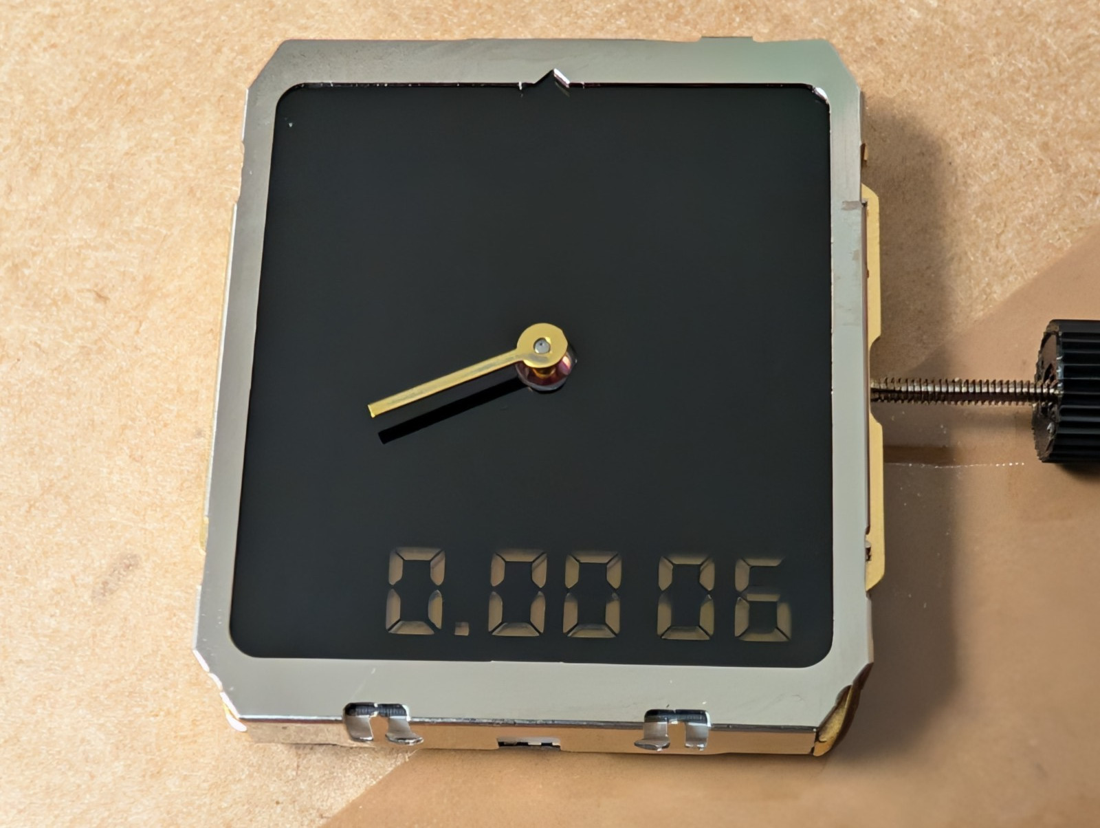 NEW ETA 988.333 MOVEMENT Quartz Digital/Analog, Alarm, Chronograph GENUINE