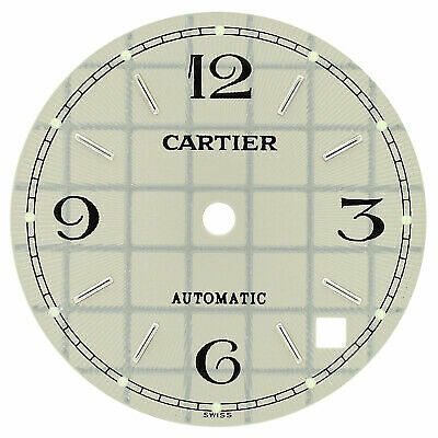 Cartier Pasha C Steel 26 mm Grey Grid Dial for 35 mm Watch