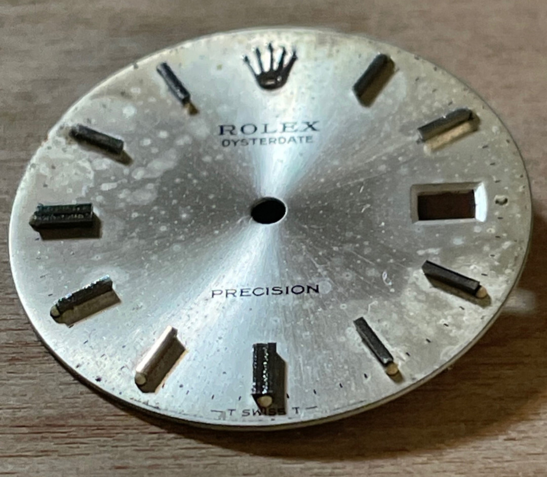 Vintage Rolex Oysterdate Precision Watch Dial for 6694