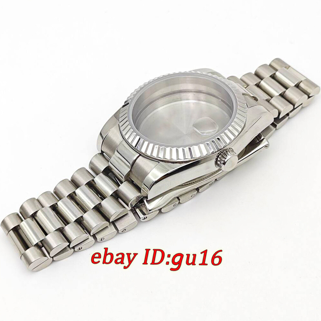 38mm Fit NH35 NH36 ETA 2824/2836 Miyota DG2813 3804 President strap