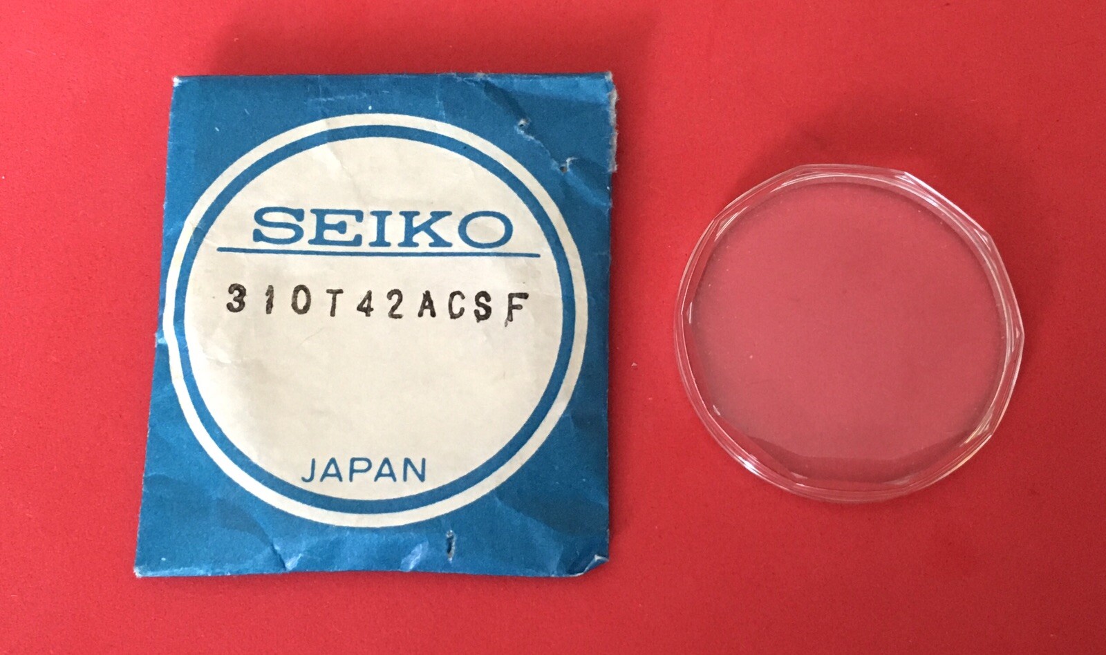 SEIKO-Original Part-Acrylic Crystal- ref.310T42ACS – Original Plastic Glass