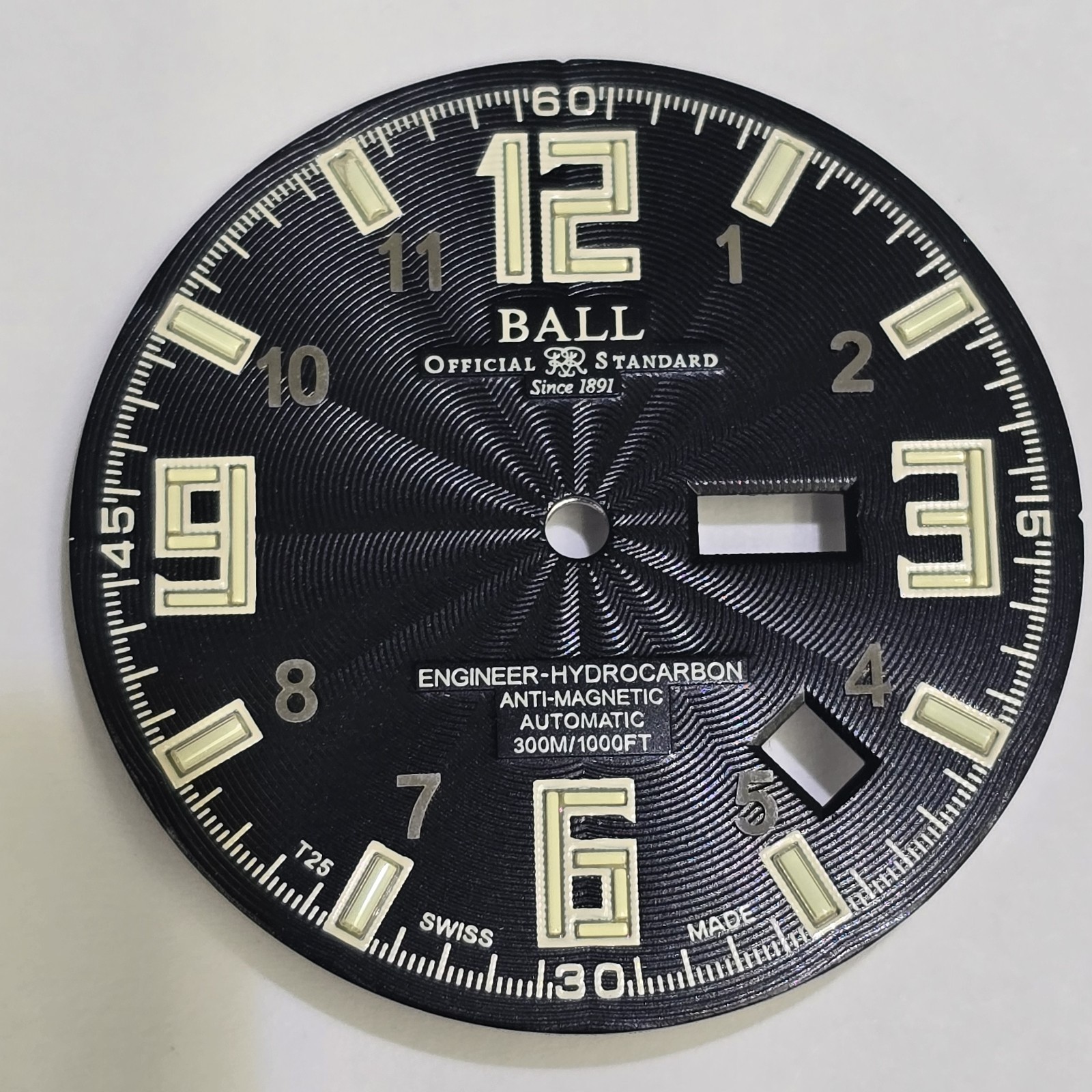 BALL HYDROCARBON ENGINEER DM1036A MAD COW BLACK DIAL 31 MM (NOS & GENUINE)