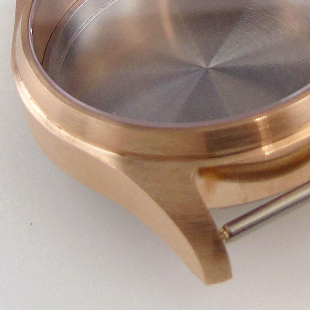 CUSN8 Solid Bronze Polit Watch Case Dial Hands Set Fit NH35A NH36A NH34A SKX SRP