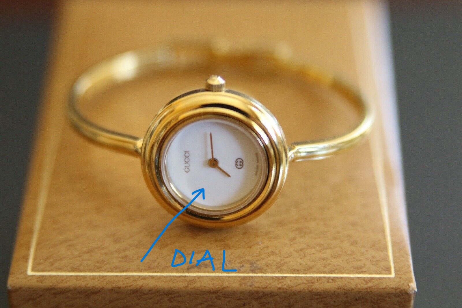 Authentic Watch’s Parts Gucci Dial Only Swiss Made