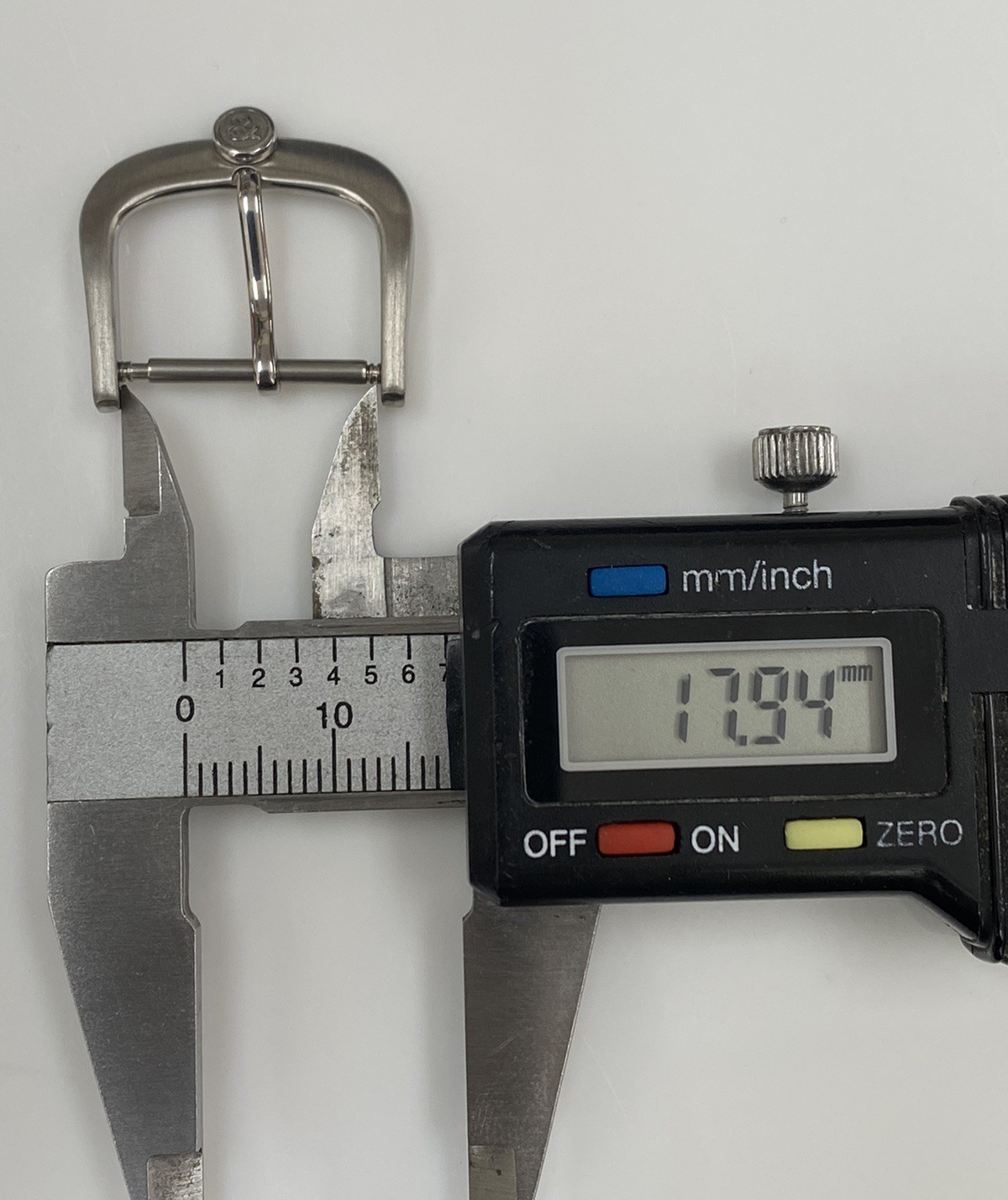 Original New Bell & Ross Stainless Steel 18mm Watch Buckle for Leather Strap
