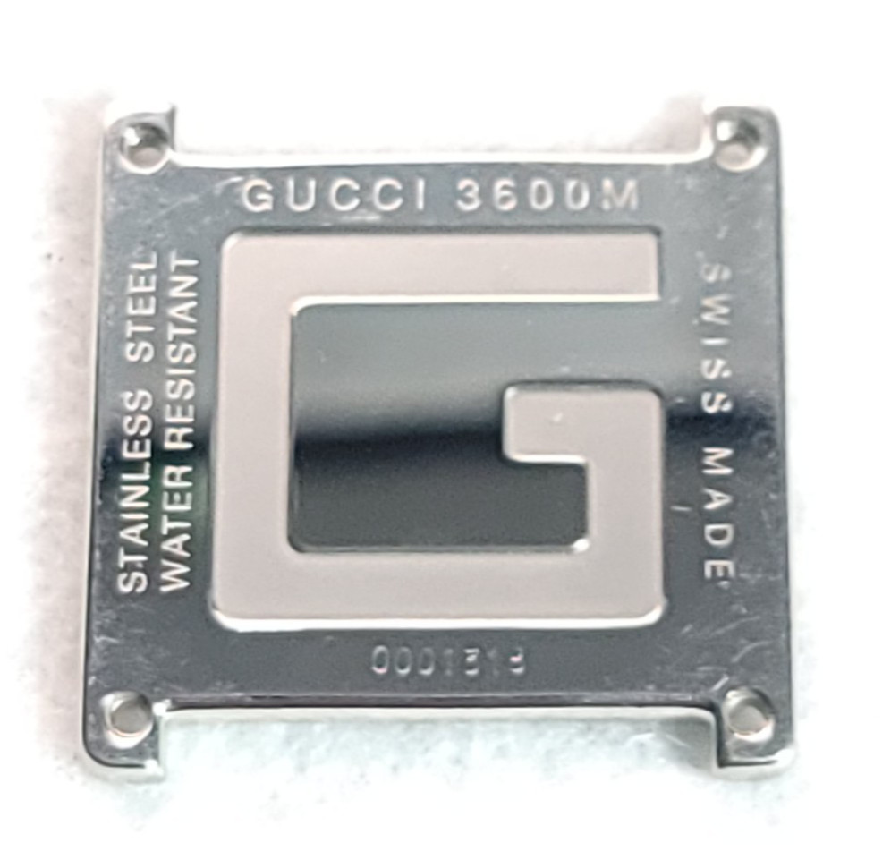 G004: Gucci 3600M Case Back Stainless Steel Swiss Made – OEM