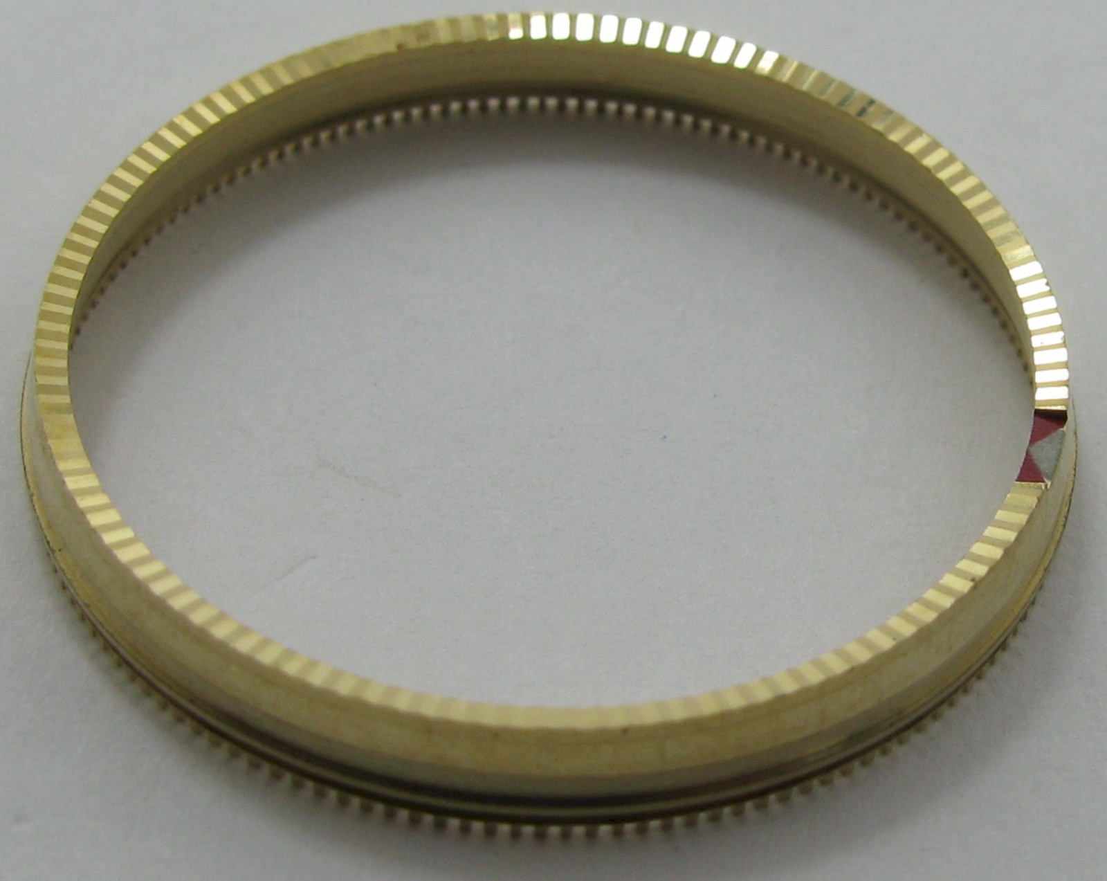 Seiko 4006 A Bell-Matic watch parts gilt inner rotating bezel or chapter