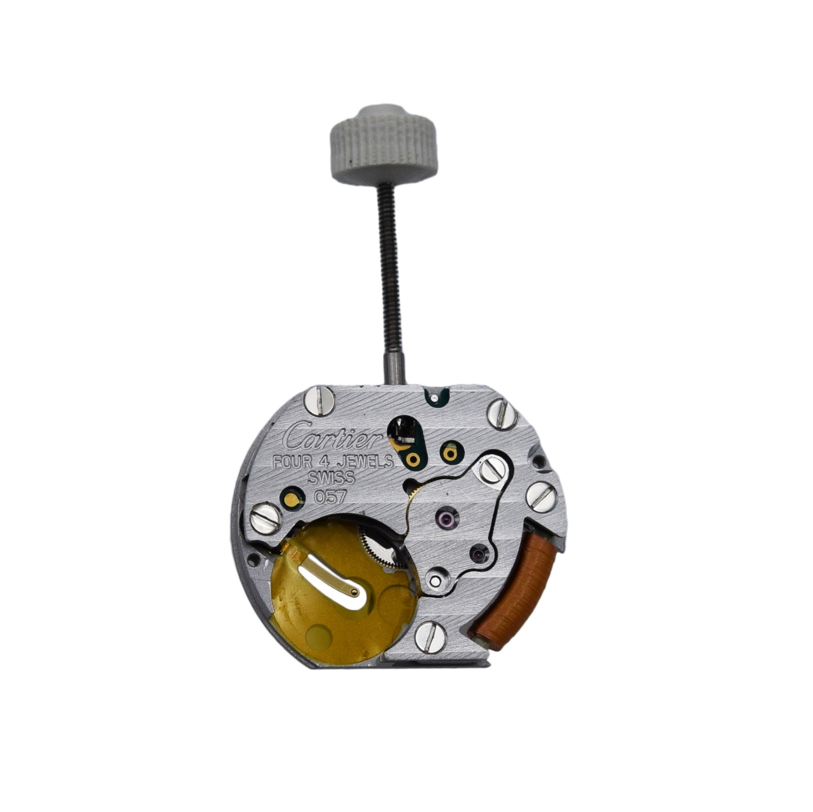 Cartier 057 Quartz Two Hand 4J Watch Movement