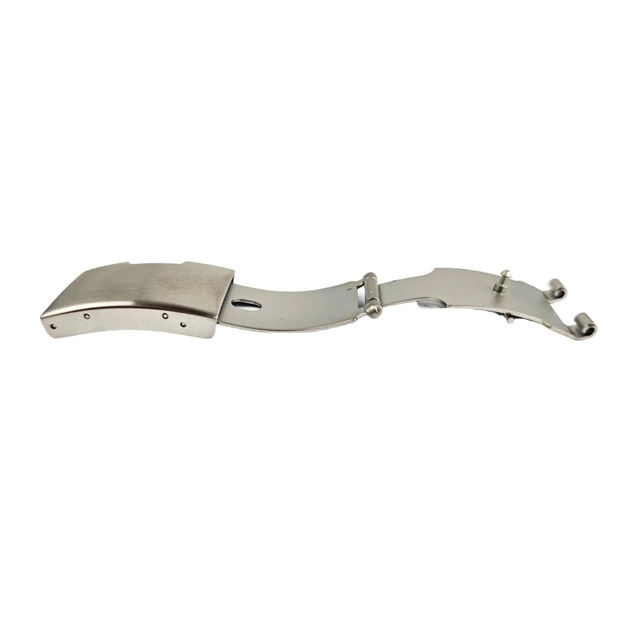 Stainless steel folding clasp with 2 push buttons for metal bracelets 20mm/ 22mm