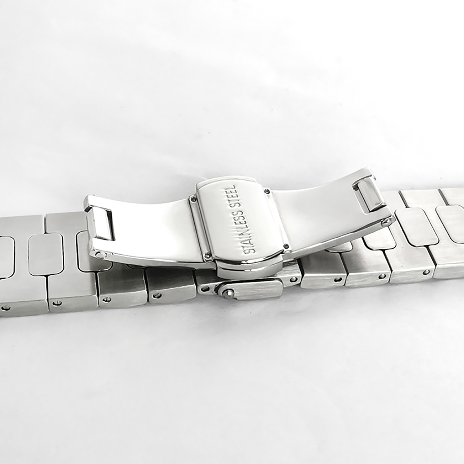 Steel WatchCase+Strap+Hand Watch Kit for Japanese NH35/36/4R Automatic Movement