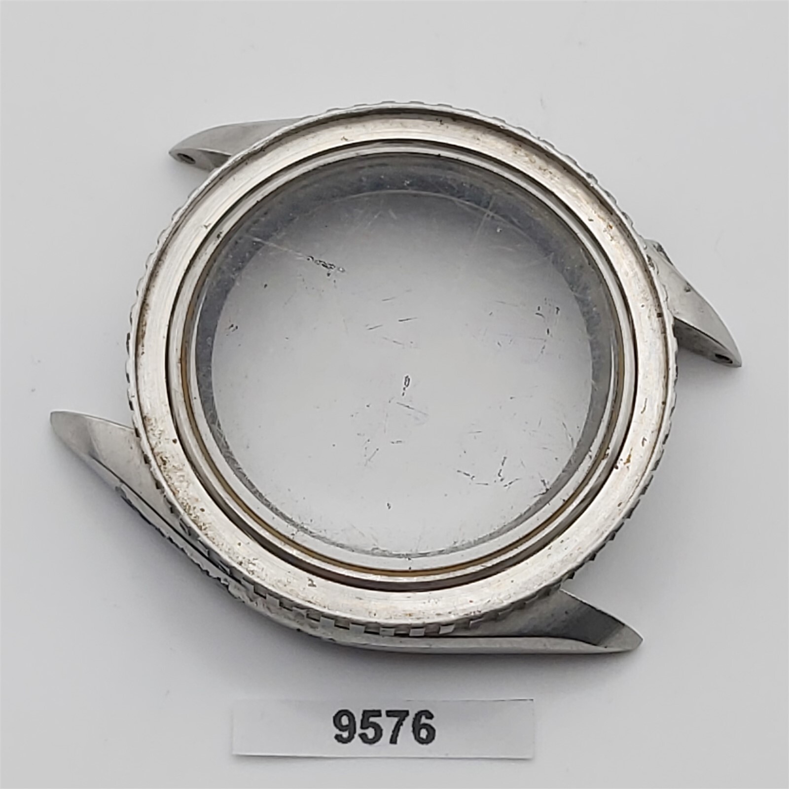 USED RARE VINTAGE SOLVIL TITUS DIVER CASE BEZEL WATCH KIT BVT9576