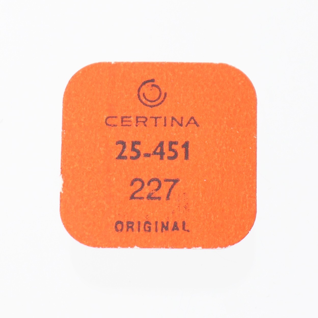 NOS Certina KF 25-451 Watch Fourth Wheel Part #227 New Old Stock (C15D25)