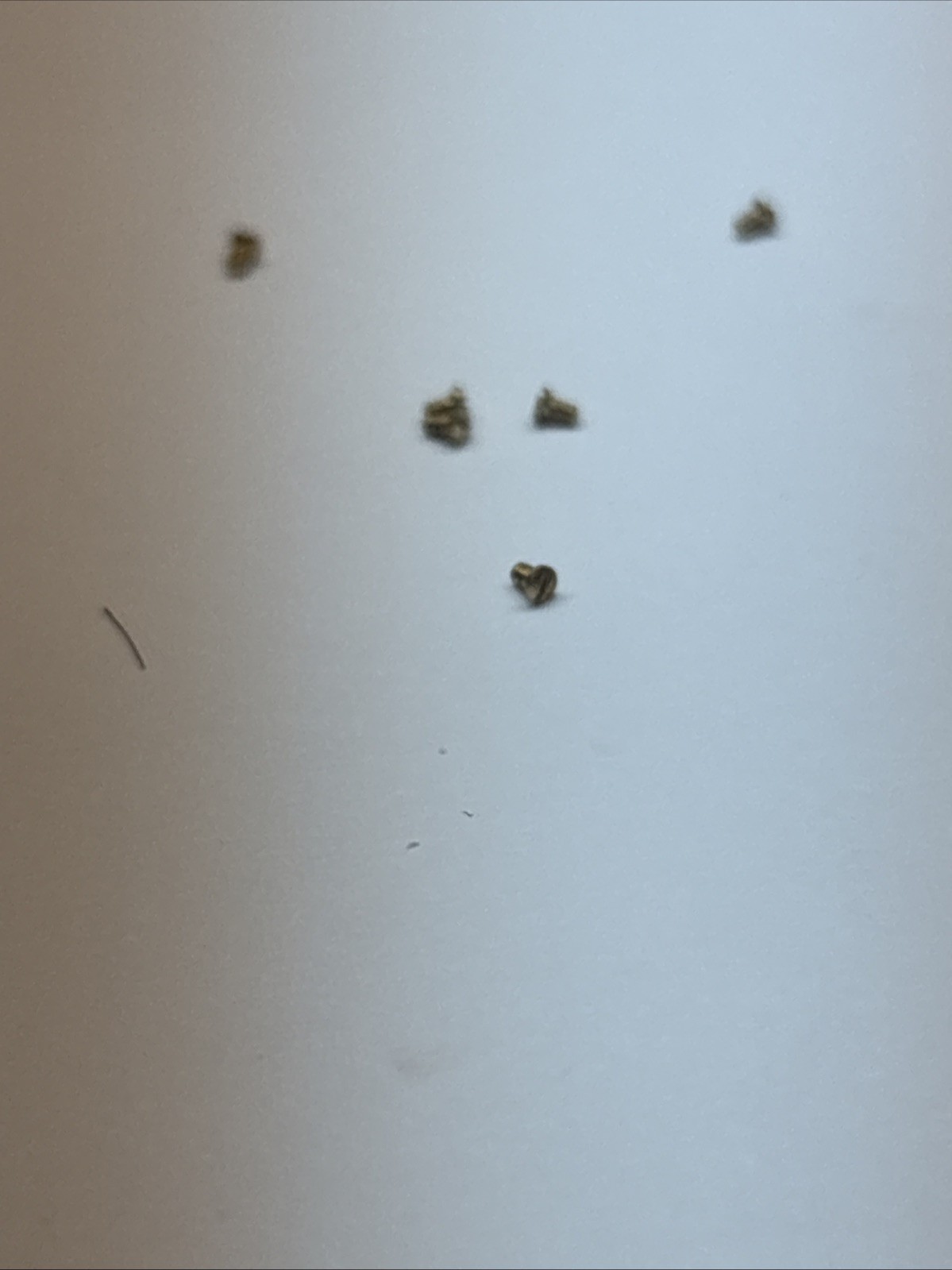 Cartier 18kt Screws For Watch As Is