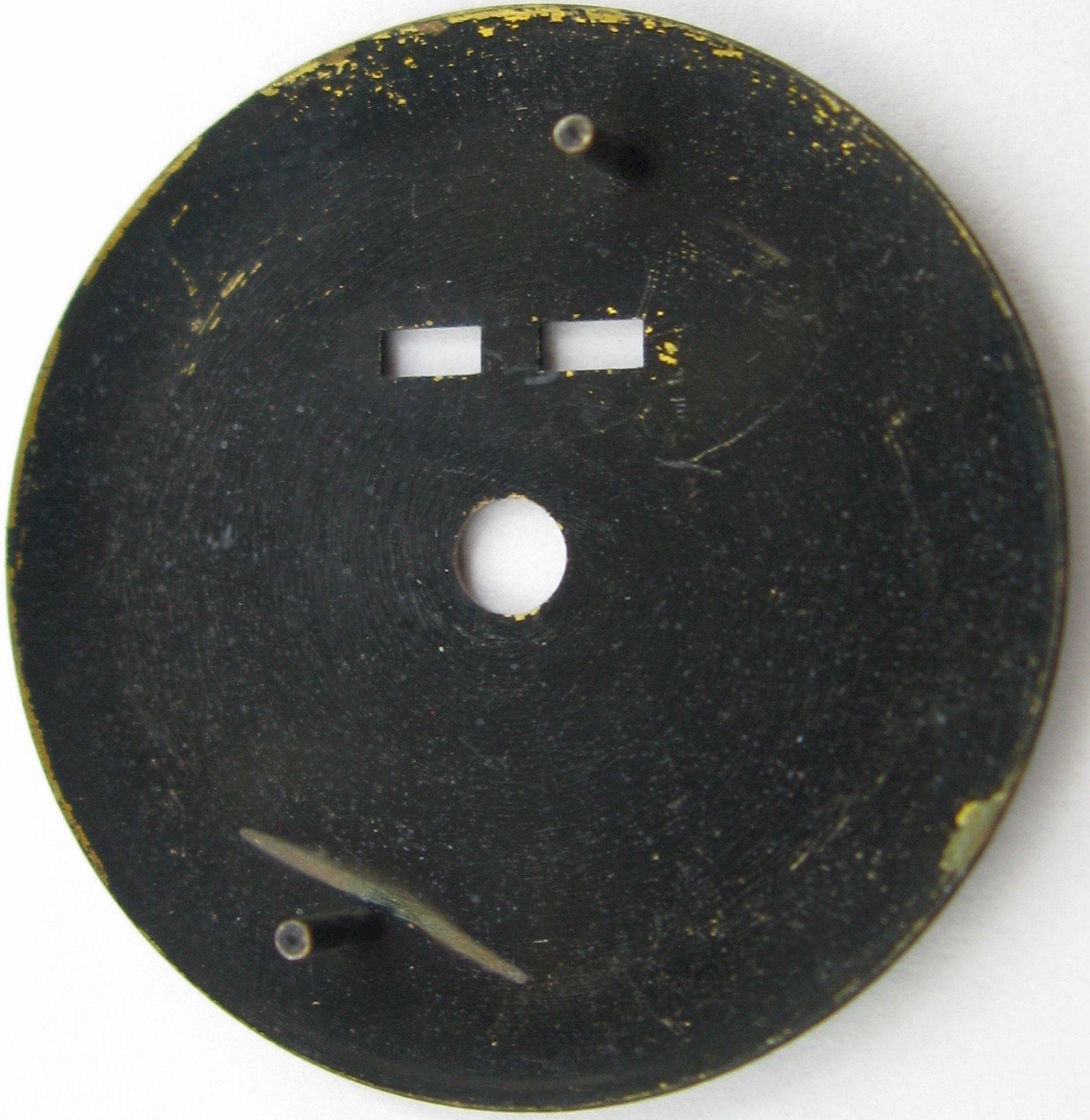Black Watch Dial with calendar diameter 28.3 millimeters