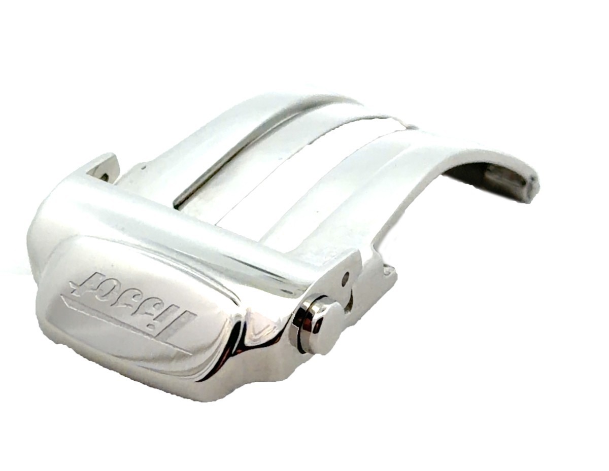 18mm TISSOT Silver Tone Stainless Steel Buckle Clasp