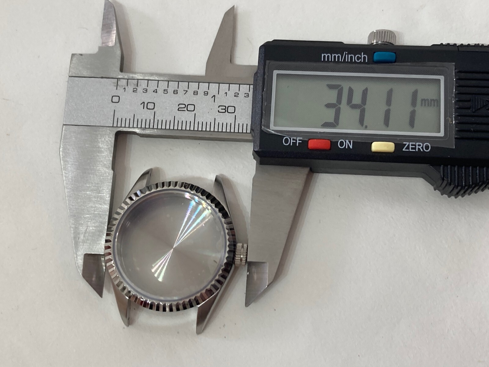 SPARE PARTS ACCESSORY STEEL CASE PHILIP WATCH CARIBE NEW.15