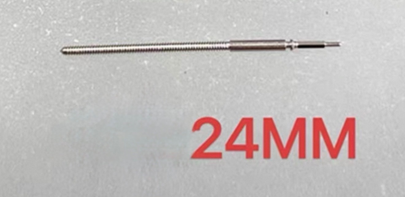 Extra Long 24mm ETA Winding Stems For Caliber 2890/2892/2892A/2893