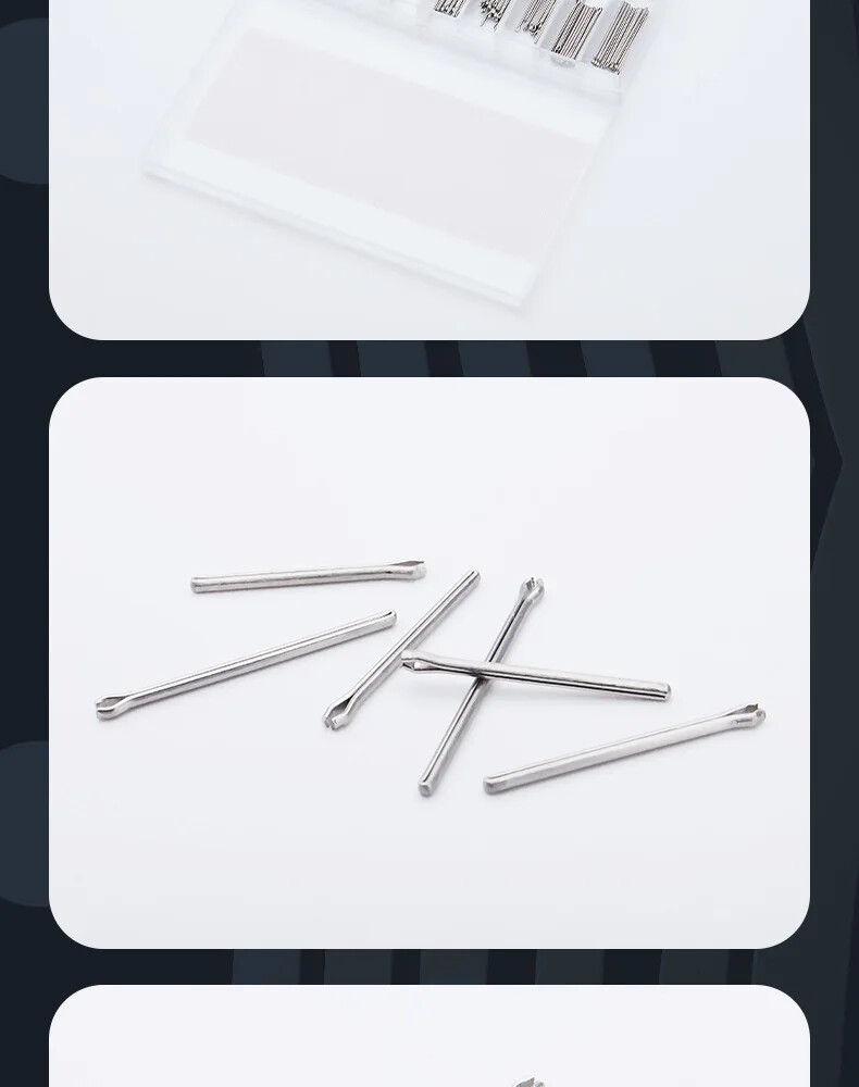 360pcs Watch Band Split Pins Bracelet Strap Link Pins Cotter Bar Repair Tools