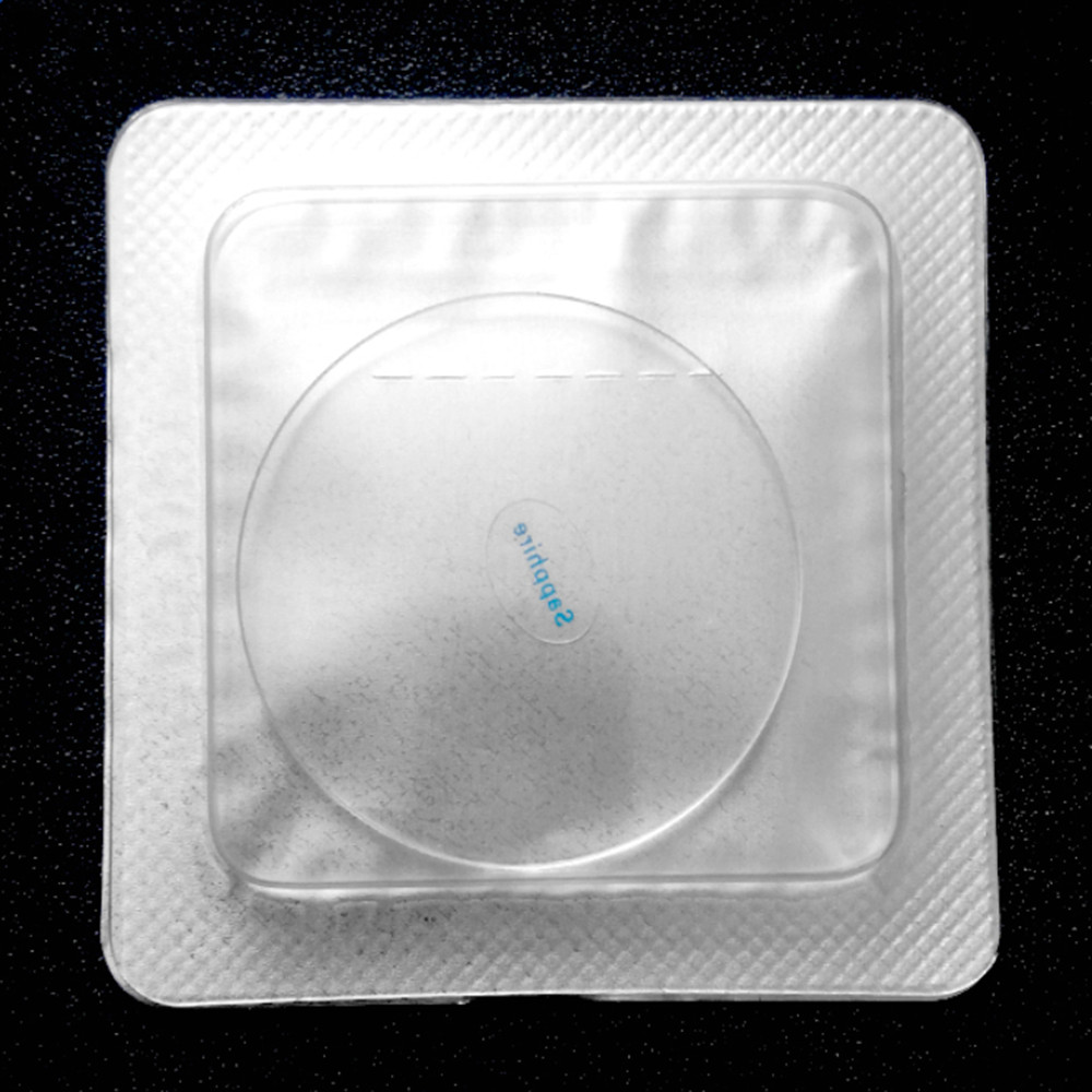 2.0mm Flat Sapphire Watch Glass Crystal 20 – 40mm Dia With Waterproof Gasket