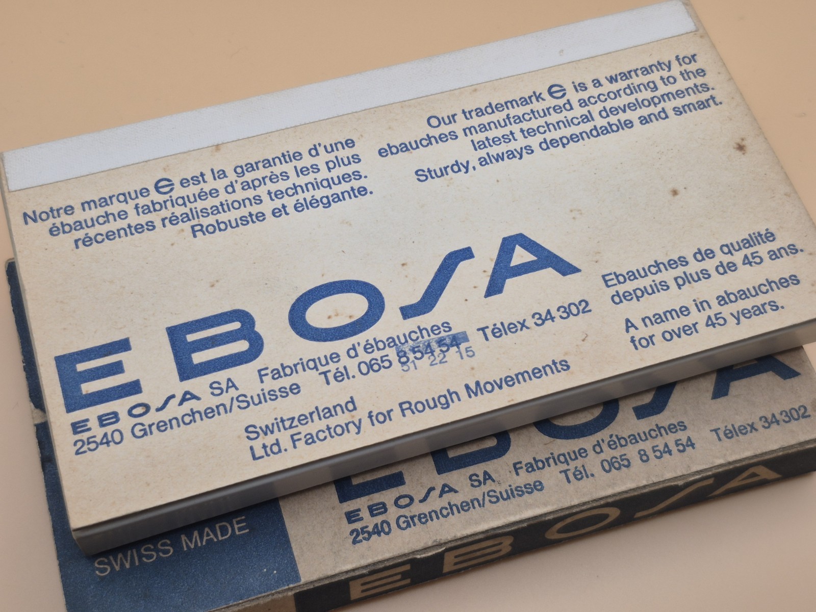 Ebosa 86 Movement Spare Parts Spare Parts Ebosa Vintage Watch Spare Parts 1pcs