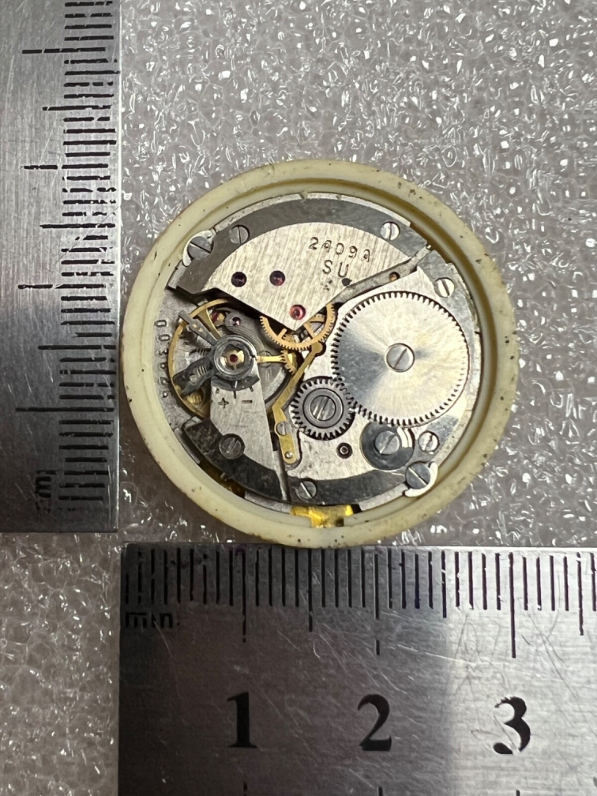 Watch movement USSR Vostok Cal.2409A plus Dial.For parts.