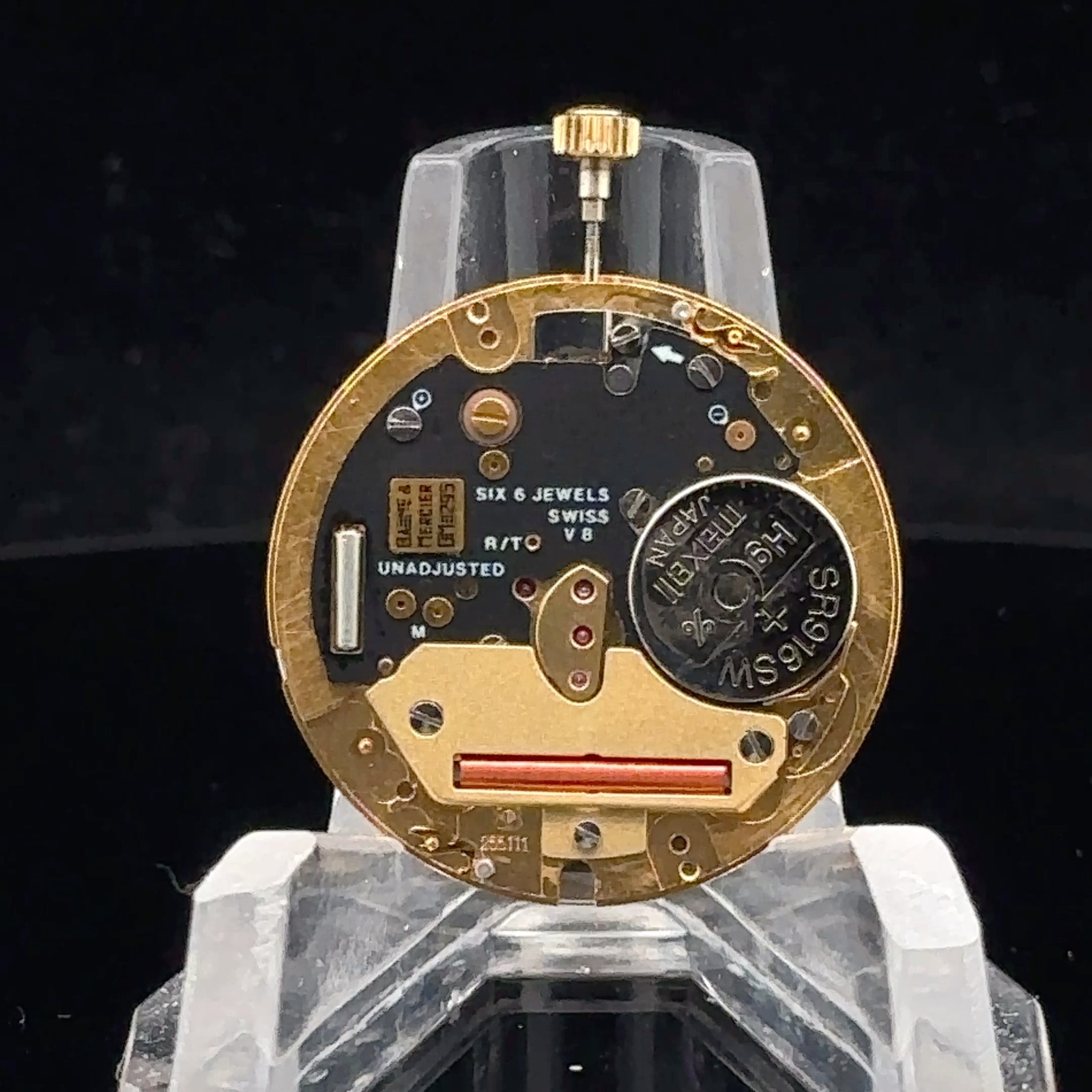 Baume & Mercier BM 11295 ESA ETA Cal. 255.111 Swiss quartz watch movement Works