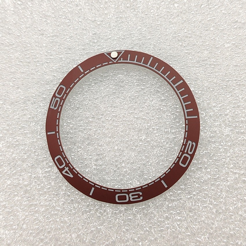 38MM Ceramic Bezel Watch Bezel SUB Beveled Watch Bezel Ring Insert Inner 30.5MM