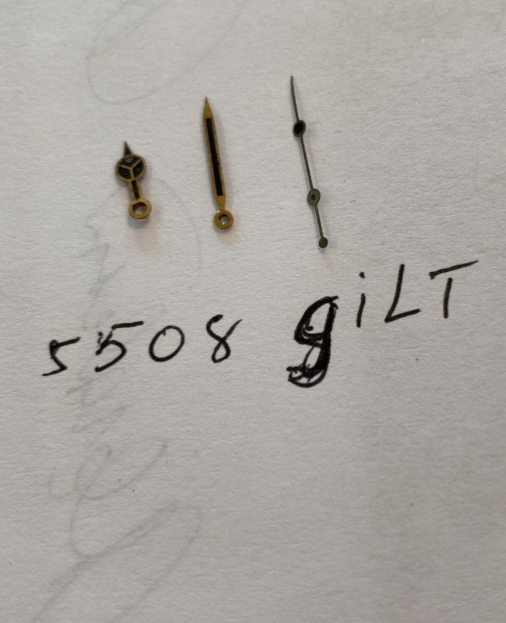 Vintage Rolex 5508 Gilt Hands