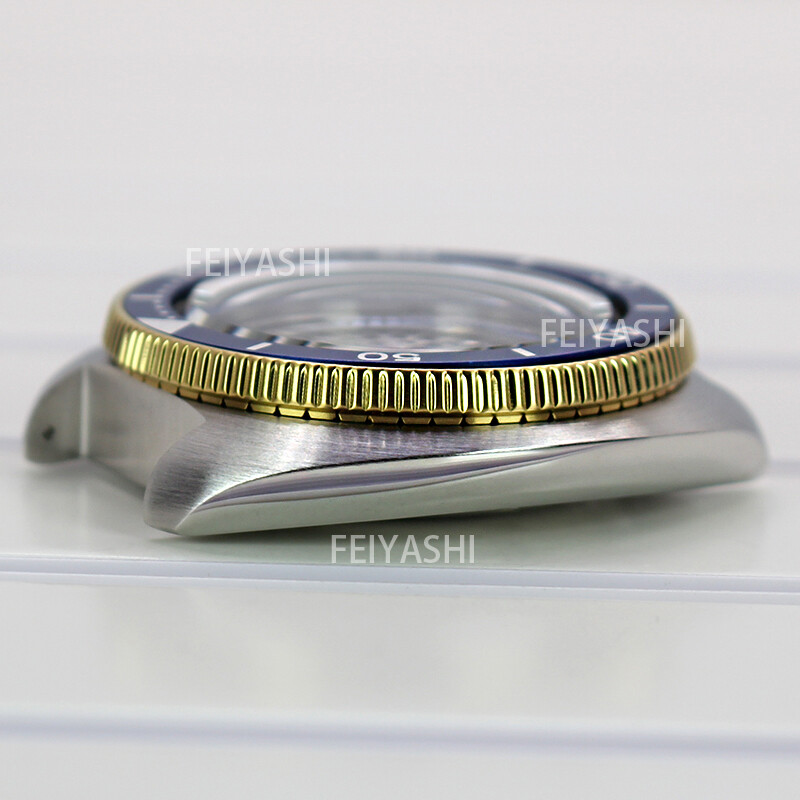 44mm Stainless steel turtle Watch Case nh35 For Seiko nh36 Movement 28.5mm Dial