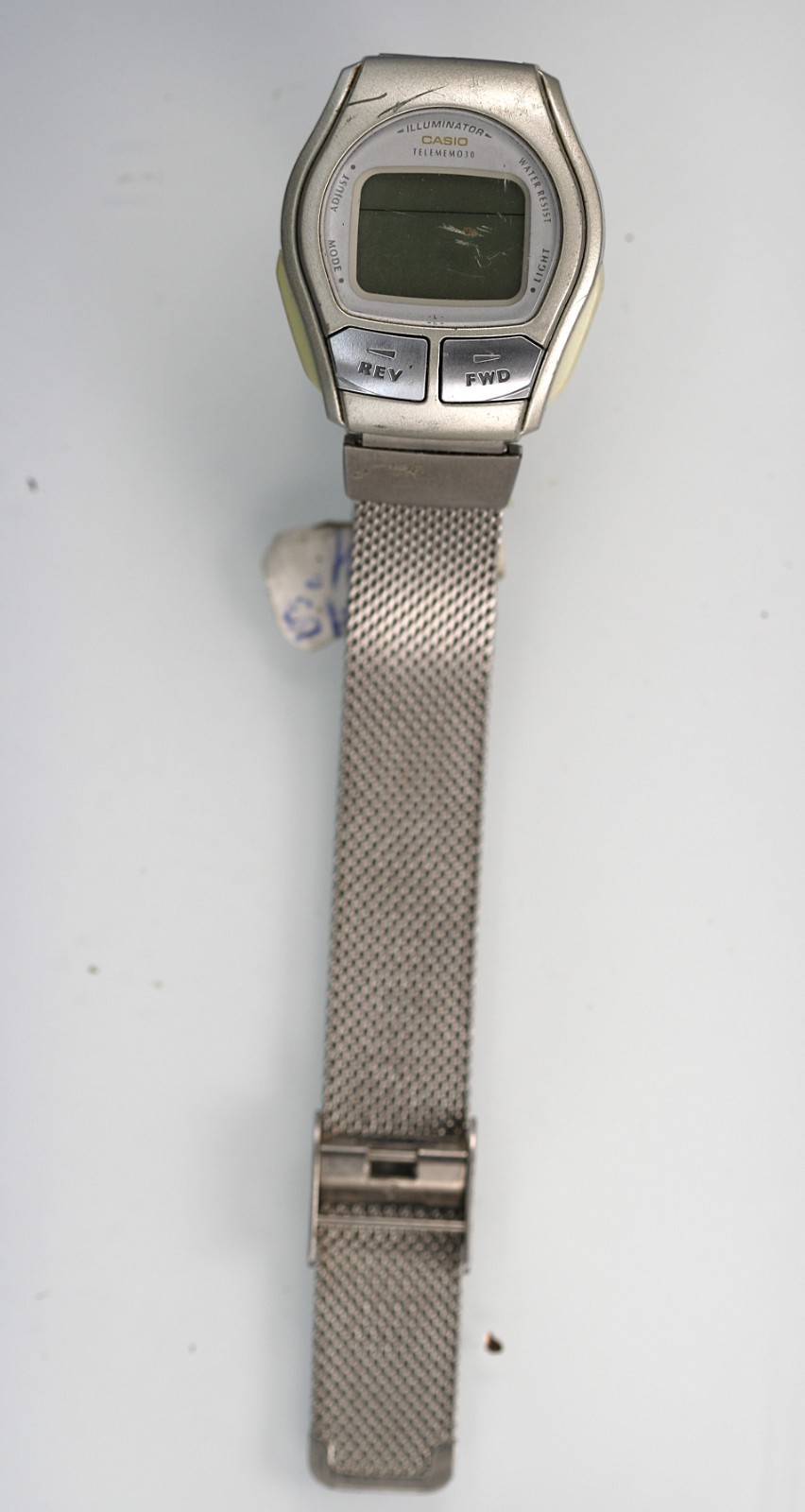 Casio Watch Unisex LDB-10 Plastic Stainless Steel Battery WR Quartz NON-WORKING
