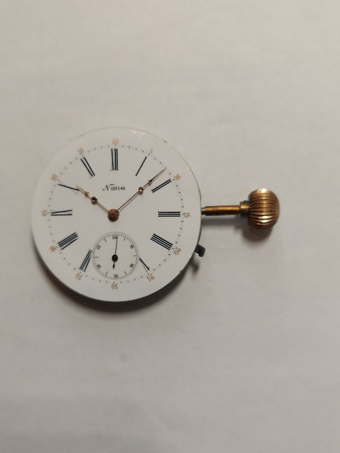 Unbrand P.WATCH MOVEMENT High Grade Full Jewels Collectible Mens Diamonds Hands