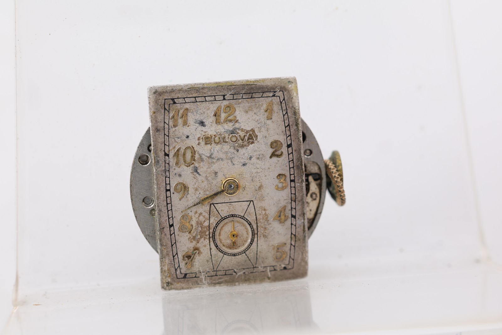 BULOVA cal. 10AE, 21j ‘AAA’ SWISS WRIST WATCH MOVEMENT, GOOD BALANCE (ON)